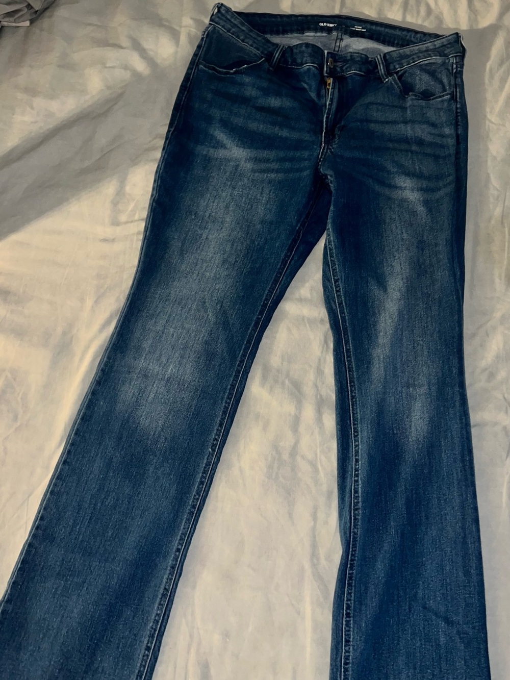Old Navy Women's Dark Blue Boot Cut Jeans
